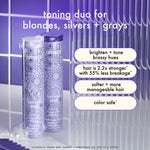 Amika Bust Your Brass Cool Blonde Conditioner (Litre)