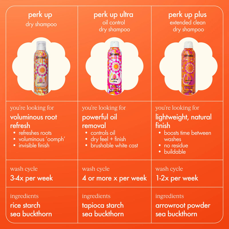 Amika Perk Up Dry Shampoo (Jumbo)