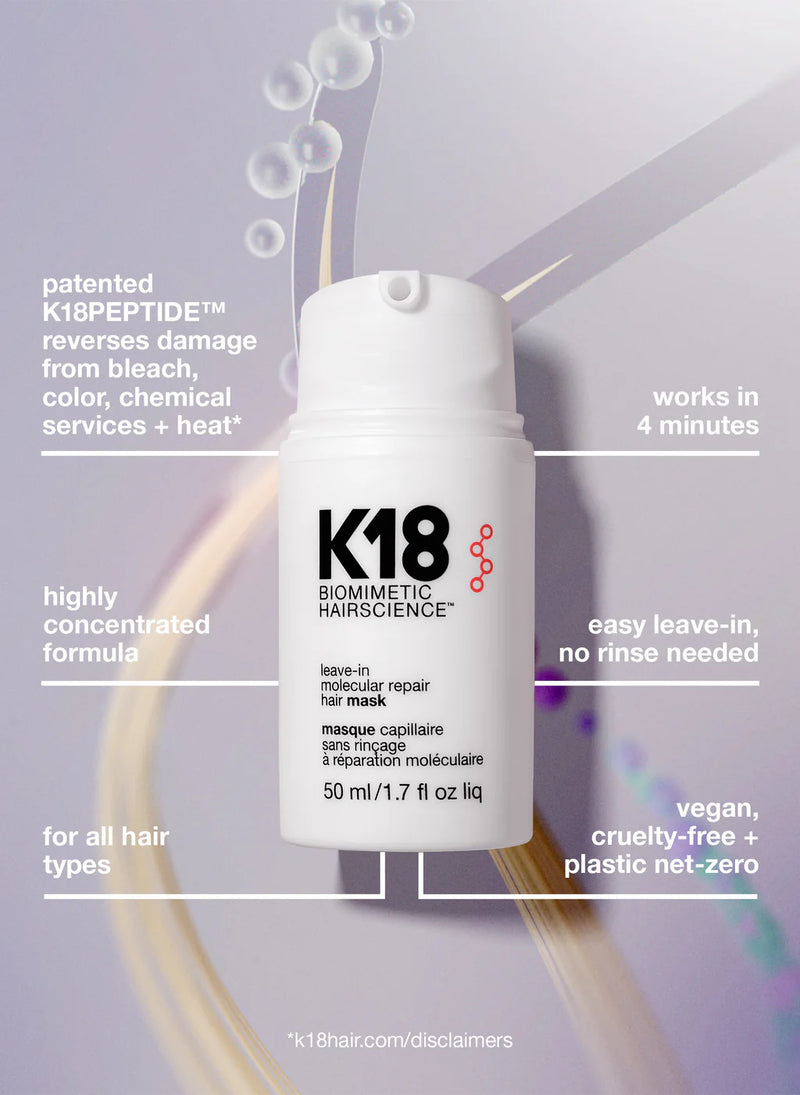 K18 - Leave-in Molecular Repair Hair Mask (Mini)