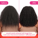 Amika Forget Frizz Anti-Frizz Shampoo (Litre)