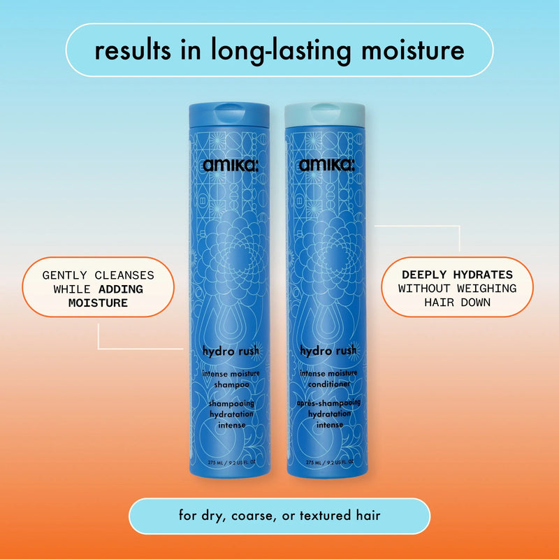 Amika Hydro Rush Intense Moisture Shampoo (Refill)