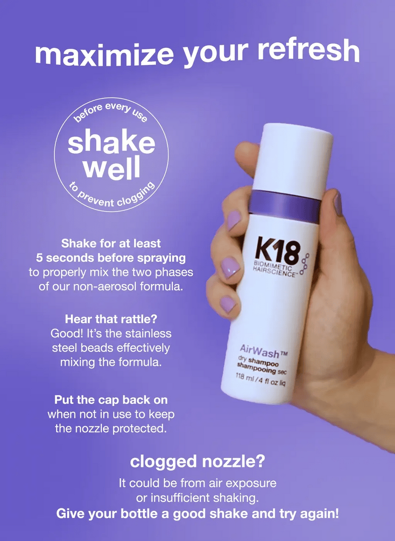 K18 - Airwash Dry Shampoo (Travel)