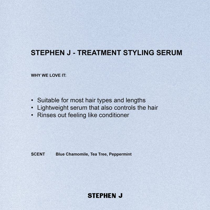 Stephen J - Treatment Styling Serum