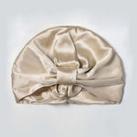 HONEYLUX Organic Silk Turban (Champagne)