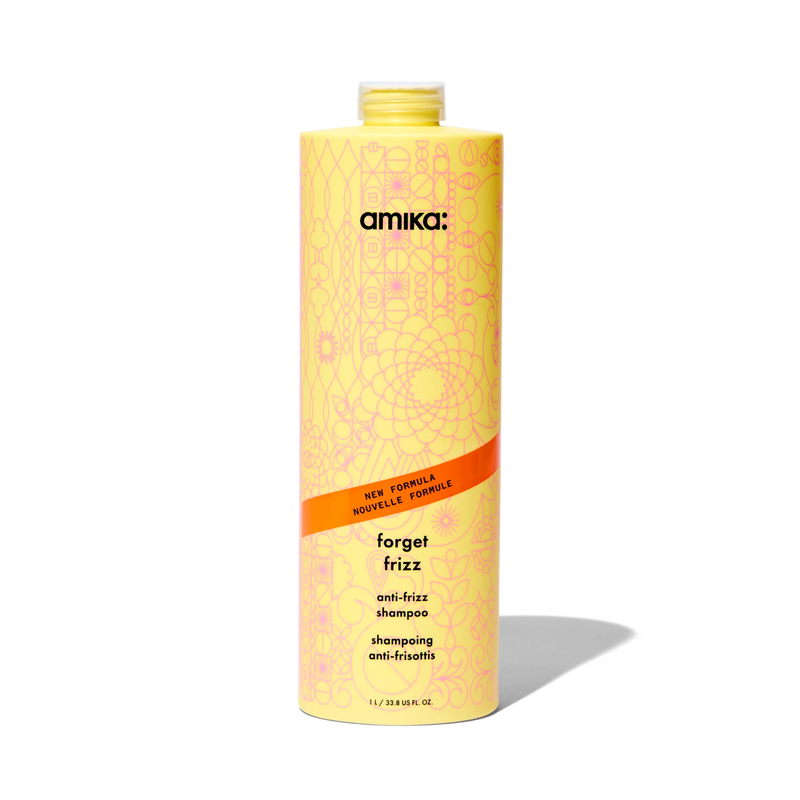 Amika Forget Frizz Anti-Frizz Shampoo (Litre)