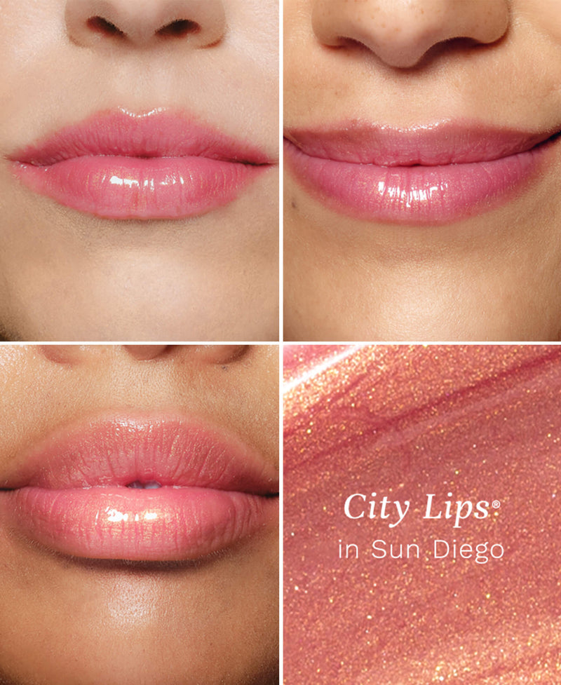 CITY LIPS - Plumping Gloss - SUN DIEGO
